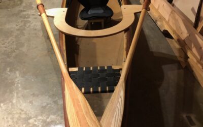 Building oars the Cape Falcon Kayak way