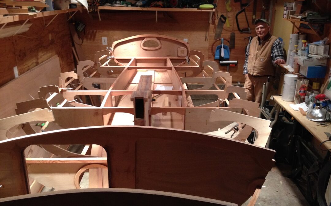 Stringers on the boat – car invades shop