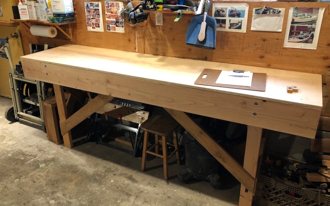 Building a Cape Falcon Kayak … workbench